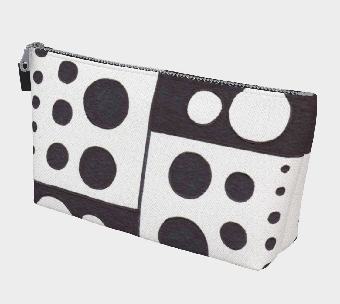 Zippered Project Bag | Polka dotted