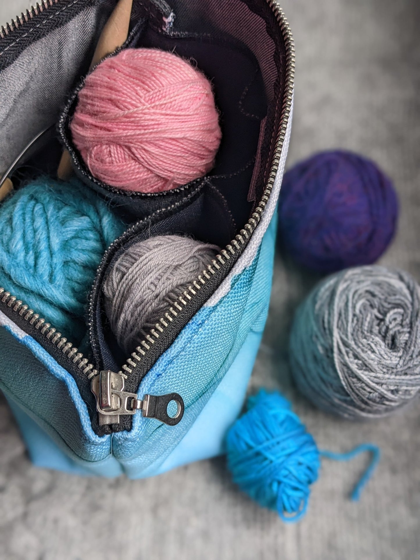 Zippered Project Bag | String theory